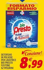 Bio Presto - Detersivo In Polvere Per Lavatrice  Fustone