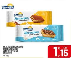 Sfornasole - Merendina  Farcita Al Latte/Albicocca/ Cacao