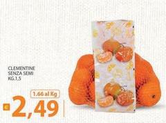 Clementine Senza Semi