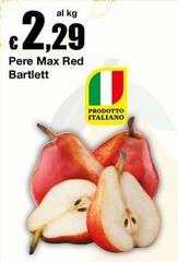 Max - Pere  Red Bartlett