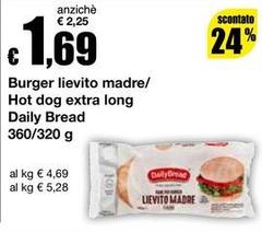 Daily Bread - Burger Lievito Madre