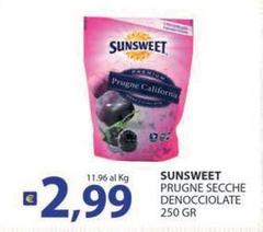 Sunsweet - Prugne Secche Denocciolate