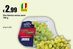 Giuliano Puglia Fruit - Uva Bianca Senza Semi