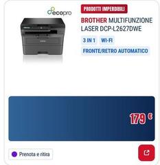 Brother -  Multifunzione Laser DCP-L2627DWE