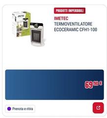 Imetec - Termoventilatore Ecoceramic Cfh1-100