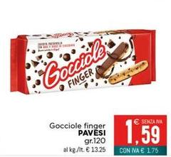 Pavesi - Gocciole Finger
