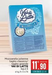 Mozzarella Julienne Taglio Classico