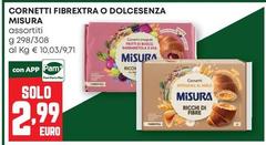 Misura - Cornetti Fibrextra O Dolcesenza