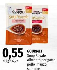 Gourmet Purina - Soup Royale Alimento Per Gatto Pollo