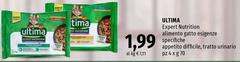 Ultima - Expert Nutrition Alimento Gatto Esigenze Spéciche Apertto Difficie, Ratto Urinario