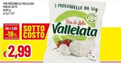 Vallelata - Tris Mozzarelle Fior Di Latte