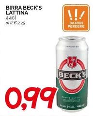 Becks - Birra Lattina
