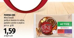 Purina - Mini/Small Pollo E Manzo In Salsa, Patate Carote E Anatra