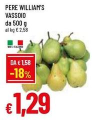 Pere William's Vassoio