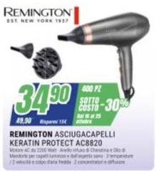 Remington - Asciugacapelli Keratin Protect AC8820