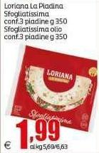 Loriana - Sfogliatissima Conf. 3 Piadine Sfogliatissima Olio