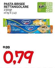 Stuffer - Pasta Brisée Rettangolare