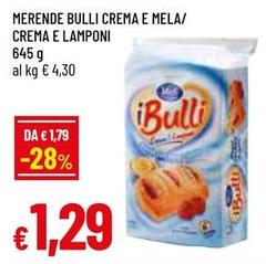 Merende Crema E Mela/ Crema E Lamponi