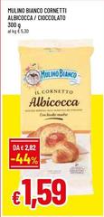Mulino Bianco - Cornetti Albicocca/ Cioccolato