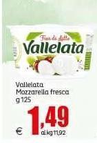 Vallelata - Mozzarella Fresca