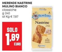 Mulino Bianco - Merende Nastrine