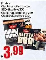 Findus - Chicken Station Alette Bbq Di Pollo
