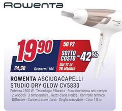 Rowenta - Asciugacapelli Studio Dry Glow CV5830