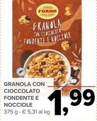 Granola Con Cioccolato Fondente E Nocciole