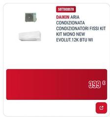 Daikin - Condizionatori Fissi Kit Kit Mono New Evolut.12k Btu Wi