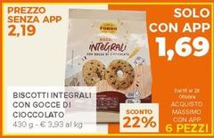 Solo - Biscotti Integrali Con Gocce Di Cioccolato