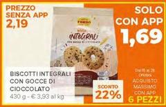 Solo - Biscotti Integrali Con Gocce Di Cioccolato