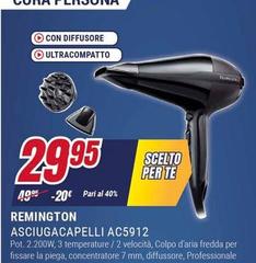 Remington - Asciugacapelli AC5912