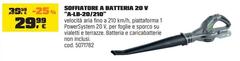 Soffiatore A Batteria 20 V 