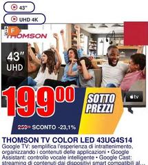 Thomson - Tv Color Led 43UG4S14