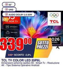 TCL - Tv Color Led 55P6L
