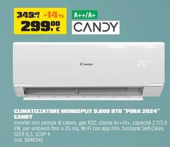 Candy - Climatizzatore Monosplit 9.000 Btu 