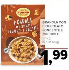 Granola Con Cioccolato Fondente E Nocciole
