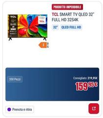 TCL - Smart Tv Qled 32
