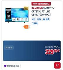 Samsung - Smart Tv Crystal 43