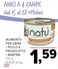 Alimento Per Cane Pollo E Prosciutto/Anatra