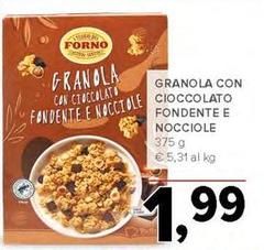 Granola Con Cioccolato Fondente E Nocciole
