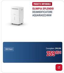Olimpia -  splendid Deumidificatore Aquarias224nw