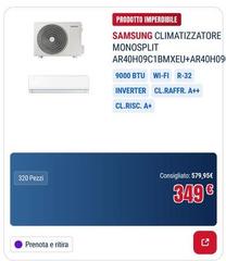 Samsung - Climatizzatore Monosplit AR40H09C18MXEu+AR40H09