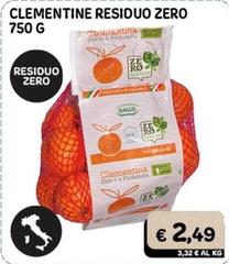Clementine Residuo Zero 750 G