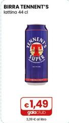 Tennent's - Birra Lattina 44 Cl