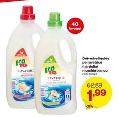 Barilla - Detersivo Liquido Per Lavatrice Marsiglia/ Muschio Bianco
