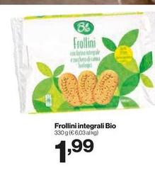 Bio - Frollini Integrali