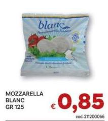 Blanc - Mozzarella