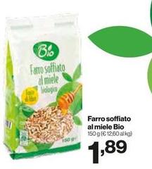 Cereal bio - Farro Soffiato Al Miele