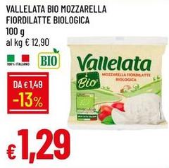 Vallelata - Bio Mozzarella Fiordilatte Biologica